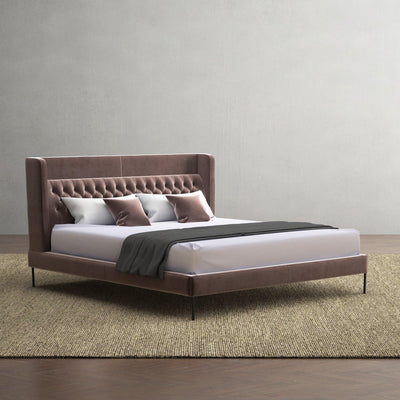 Amante Upholstered Bed-Dekorate Store