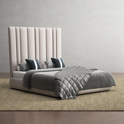 Antiq Upholstered Bed-Dekorate Store