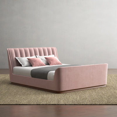 Ava Upholstered Bed-Dekorate Store