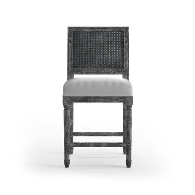 Cane Back Oak Counter Stool-Chair-Dekorate Store