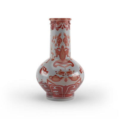 Coral Gourd Vase-Accessories-Dekorate Store