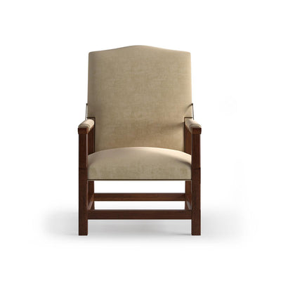 Italian Leather Upholstered Chair-Chair-Dekorate Store