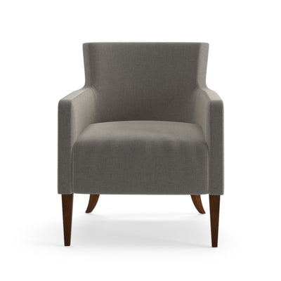Linen Highback Bucket Chair-Chair-Dekorate Store