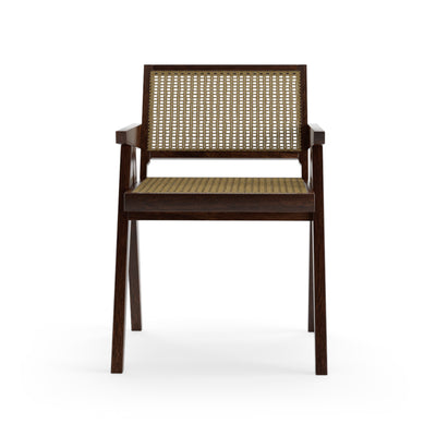 Mid Century Cane Chair-Chair-Dekorate Store