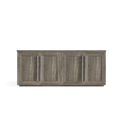 Mocha 4-panel door sideboard-Cabinet-Dekorate Store