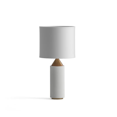 Modern Fluted Table Lamp-Light-Dekorate Store