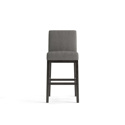 Mortimer Armless Fabric Stool-Chair-Dekorate Store