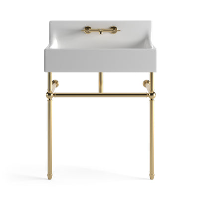 Brass Console Sink-Cabinet-Dekorate Store