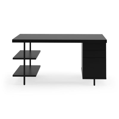 Stairway Modular Desk With Shelves-Table-Dekorate Store