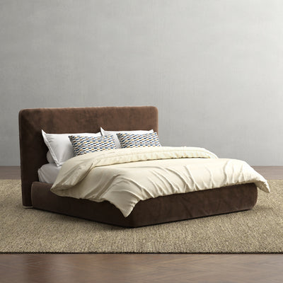 Vera Upholstered Bed-Dekorate Store