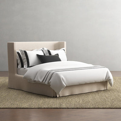 Veronica Slipcovered Bed-Dekorate Store